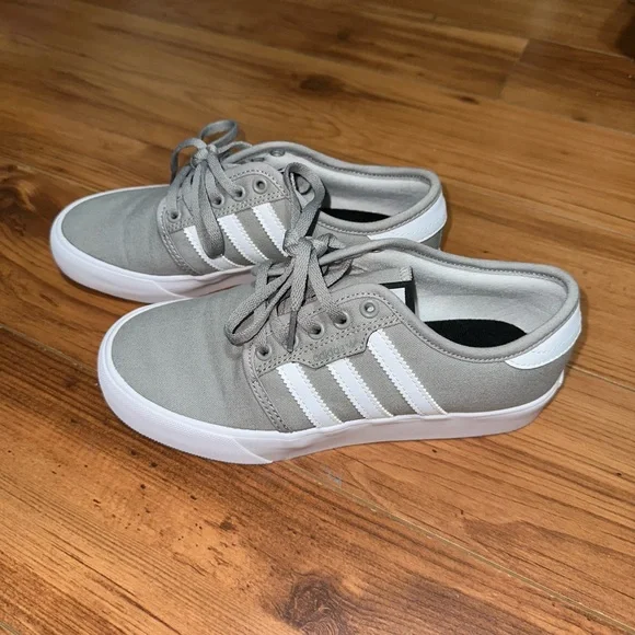 adidas gazelle silver green womens Kid's Originals Seeley 